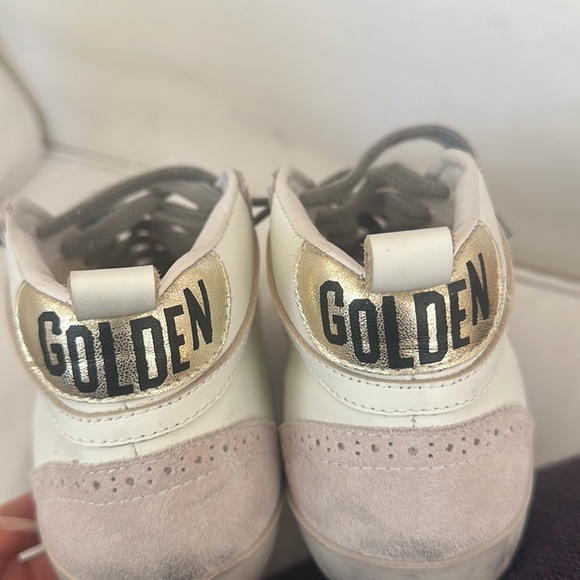 Golden Goose, GGDB, midistar, white, pink & grey - Picture 4 of 7